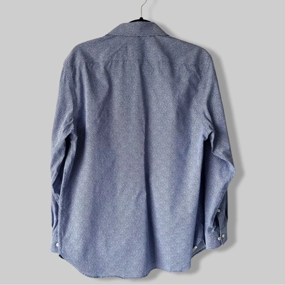 Michael Kors OEKO-TEX Non  Iron Printed Slim Fit Dress Shirt - Picture 2 of 14